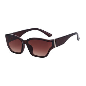 Gafas de Sol Cuadradas Modernas para Mujer, Protección UV400, Montura de PC, Lentes Negras, Estilo Cross Border FY-99202 - Product Image 2