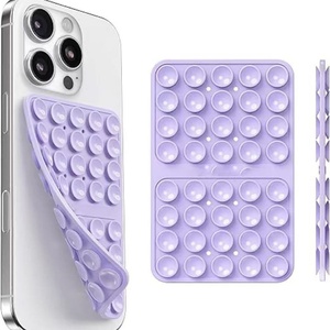 Coque de téléphone à ventouse en silicone double face avec support OLED pour selfies et vidéos, découpe personnalisée - Product Image 5