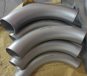 Hecho en China 90 °   Codo de Acero sin Costuras, Alta Presión, para Transporte de Fluidos Industriales - Product Image 5