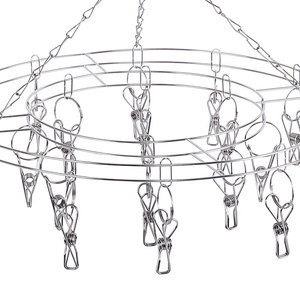 House <strong>Metal</strong> Stainless Steel <strong>Stand</strong> for Clothes Hanging Bag <strong>Coat</strong> Hollow Hanger <strong>Stand</strong> - Product Image 3