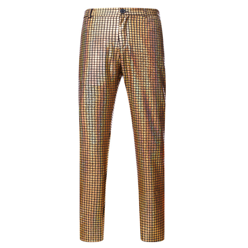 NewL Glanzende Regenboog Pailletten Broek Voor Mannen - Nachtclub, Prom, Danser, Zinger, Punk Rock - Festival, Kerstfeest, Podium - Regenboog, Maat L NewL Glanzende Regenboog Pailletten Broek Voor Mannen - Nachtclub, Prom, Danser, Zinger, Punk Rock - Festival, Kerstfeest, Podium - Regenboog, Maat L