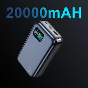 แบตสำรองขายส่งคุณภาพสูง ความจุเยอะ รองรับ OEM PD 65W ชาร์จเร็ว หน้าจอ TFT แบตสำรอง <span class=keywords><strong>Proda</strong></span> 20000mah - Product Image 2