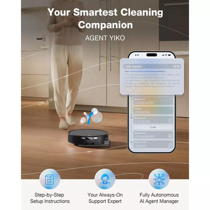 Aspirateur robot <span class=keywords><strong>Ecovacs</strong></span> <span class=keywords><strong>Deebot</strong></span> T90 Pro original, aspirateur sans fil 30000Pa, serpillière rotative, machine de nettoyage de sol intelligente pour la maison - Product Image 6