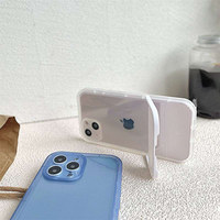 Tiktok Hot Camera Protection Invisible Stand Holder Phone Case Pour Iphone 11 12 13 14 Pro Max X XS XR 7 8 Plus SE
