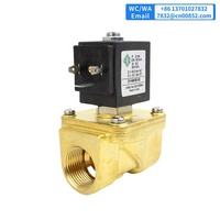 Vanne solénoïde en laiton 2 voies normalement fermée 24 V pour l'eau, en gros, Italie, ODE 3/4 pouce 21H9KB180 21H9KV180 21H9KE180, en stock