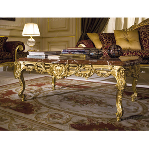 Juego de sofás de tela vintage real europeo, muebles de sala de estar de madera maciza con rojo y dorado a <span class=keywords><strong>la</strong></span> venta - Product Image 4