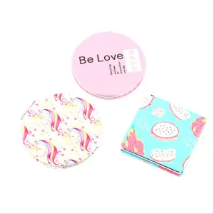 new style factory price free custom logo cosmetic mirror pocket mirror and makeup mirror from china