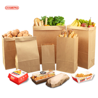 Sac en papier Kraft personnalisé, 20 pièces, sans poignée, cadeau pour Shopping, marron