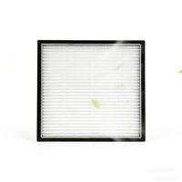 Nouvelle unité de ventilation d'air HVAC pour la maison, filtre à poussière plissé avec cadre en papier synthétique