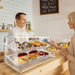 Vitrines à Cupcakes En Acrylique - Solutions De Boulangerie élégantes