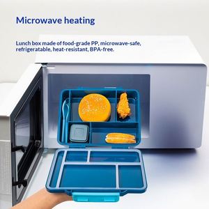 Lonchera Multifuncional de Gran Capacidad con Aislamiento al Vacío y Diseño de Dibujos Animados Europeos y Americanos para Estudiantes - Product Image 2