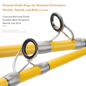 Canne à pêche au lancer 1,8m 2,1m 2,4m <span class=keywords><strong>en</strong></span> fibre <span class=keywords><strong>de</strong></span> carbone, canne à spinning et casting, canne à pêche lumineuse Egi pour calamar et seiche - Product Image 5