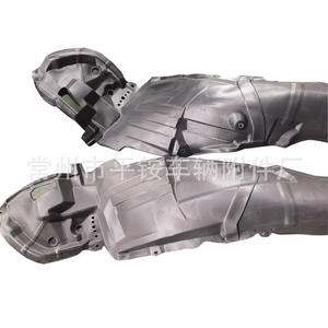 Protector de Guardabarros para Toyota Corolla 2009-2010, Delantero, de Plástico Negro, con Cinta Adhesiva o Tornillos para Instalación - Product Image 1