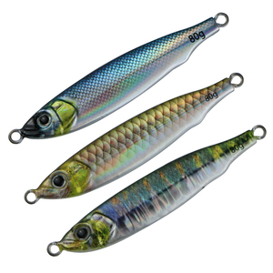 Naufrage Jigging Pesca Appâts Chute Lente Jig Lente Pêche UV Jig Impression 3D 7g 10g 15g 20g 25g 30g 40g 60g 80g Appât Dur En Métal - Product Image 6