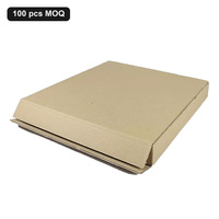 Boîte en carton ondulé en gros, carton d'expédition sécurisé et compact, options de logo, taille et matériaux personnalisés pour la distribution