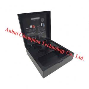 Conteneur à dosettes de café en bois durable 2 compartiments Conception réutilisable - Product Image 4