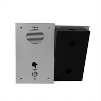 Système d'interphone audio IP/SIP/VOIP avec microphone, bouton SOS, écran tactile LCD en acier inoxydable – Vente directe usine