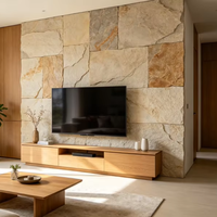 Panel de Pared Decorativo de Poliuretano 3D con Aspecto de Piedra Artificial, Moderno, para Exteriores, Venta Directa de Fábrica, Precio Económico, Alta Calidad