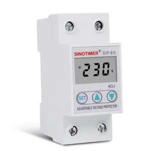Relé de Protección de Voltaje Digital SVP-915 con Pantalla LCD HD, Ajustable, Protección Contra Sobretensiones, Certificado CE/RoHS, 230V - Product Image 4