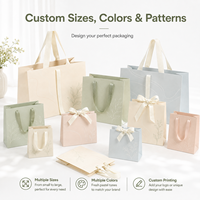 Sacs en papier de luxe faits main sur mesure OEM avec lamination, tailles personnalisées pour cadeaux de fête, marchandises de détail et emballages professionnels