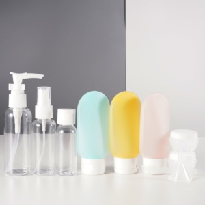 Du lịch chai set11pcs rò rỉ bằng chứng có thể ép container cho đồ dùng cá nhân, điều hòa, dầu gội đầu, kem dưỡng da - Product Image 4