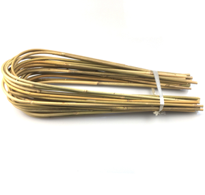 Bambou Naturel Créoles en Forme De U Artisanal Treillis Jardin Fleur - Product Image 3