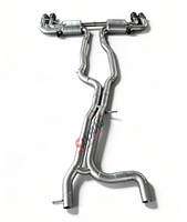 Système d'échappement Performance Valve Muffler pour Porsche Cayenne GTS Turbo 958 3.0 3.6 4.8 - Son de qualité supérieure - SUS304