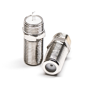 RF Coaxial Thẳng F Loại TV Nữ Nối Đối Với Cáp RG6 Nén Connectors Nam F-connector Right F-loại Cắm <span class=keywords><strong>RG11</strong></span> - Product Image 2