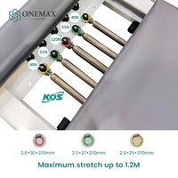 ONEMAX Reformer de Pilates Durable et Silencieux, Construction en Aluminium Aéronautique, Réglable, Certifié aux Normes de Sécurité Mécanique