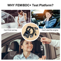 GODIAG para BMW FEM BDC Nuevo tipo de plataforma de prueba para conexión de banco funciona con VVDI2 CGDI ACDP Lonsdor Autel Key Programming Tool