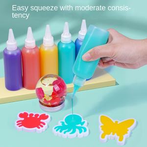 Kit d'elfes marins aquatiques 5 couleurs pour gel, jouet en plastique 3D fait main, éducation scientifique DIY pour enfants de 5 à 7 ans - Product Image 3