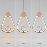 Luminaire suspendu LED moderne à tête unique JACKSUN, hauteur réglable, pour villa et hall, garantie de 2 ans
