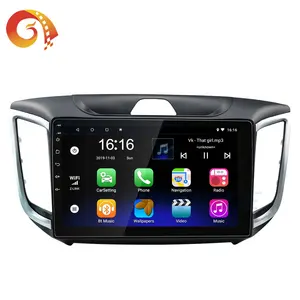 Gps navigasyon 2din müzik sistemi Video DVD OYNATICI radyo araba android müzik seti Hyundai Ix25 Creta