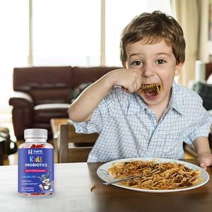 Gummies probiotiques pour enfants ODM/OEM, Merry Berry - 60 gummies - 1,5 milliard d'UFC et fibres prébiotiques - Sans OGM, végétalien - Product Image 2