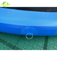 Bain de soleil feuille gonflable Yacht Island tasse sunchill piscine flotteur bébé natation kayak gonflable point de chute danse eau hamac anneau