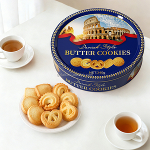 <span class=keywords><strong>Biscotti</strong></span> Danesi alla Crema in Scatola di Latta per Fornitura al Supermercato, Direttamente dalla Fabbrica - Product Image 2