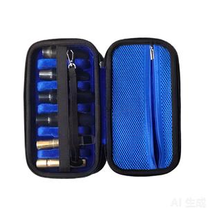 Custodia per bocchino di sassofono in tessuto a 6 scomparti Eastern Music, con fodera in morbido velluto, antiurto, borsa porta sassofono - Product Image 6