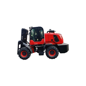 Relilift 4WD 4x4 tất cả các địa hình 3.5 tấn 3 giai đoạn mast off-road nâng chiều cao 3-6M DIESEL ngắn chiều dài cơ sở địa hình gồ ghề xe nâng - Product Image 1