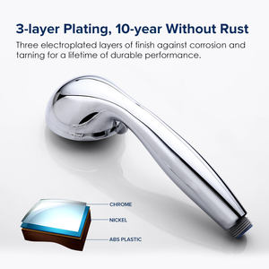 Accesorios de baño de alta presión, boquillas de limpieza fácil, cabezal de ducha de masaje, Spa, duchekop, 3,5 pulgadas - Product Image 4