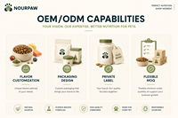 NOURPAW Complément d'hydratation en comprimés mous pour chiens et chats, supplément d'électrolytes pour l'hydratation, OEM ODM