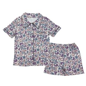 <span class=keywords><strong>Pantaloncini</strong></span> con bottone mimetico color grigio lavanda occidentale all'ingrosso pigiama da donna per adulti abiti Boutique a basso prezzo pronti per la spedizione senza Moq - Product Image 1