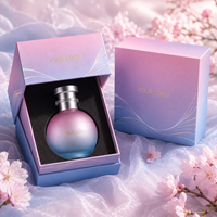 Parfum personnalisé rose et bleu dégradé, senteur florale longue durée, qualité originale, luxe premium, parfum original OEM ODM, cadeau de mariage