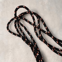 Hops Polyester Runde Kordel mit Schwarzen Roten Grünen Punkten Vielseitige Kordeln 5mm Polyesterkordel für Bekleidungszubehör