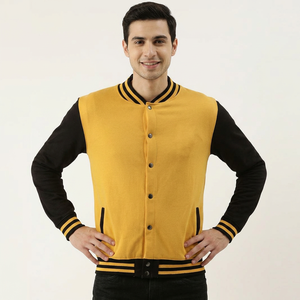 Custom <b>Men's</b> Baseball Bomber Varsity Jacket Stand Collar Chenille Embroidery Letterman Style Winter <b>Man</b> Jackets, Jacket for <b>Man</b> - Product Image 1