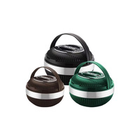 Contenedor térmico de alimentos de gran capacidad al por mayor, 3 uds., 1.5L, 2L, 2.5L, olla caliente con aislamiento térmico, conjunto de calentador de alimentos