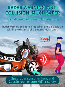 Haojile nhà máy của Pin hoạt động phong cách punk xe máy sân chơi trong nhà lễ hội đi xe Bumper xe ô tô cho trẻ em - Product Image 4