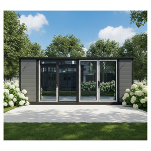 Edificios Comerciales Prefabricados, Contenedor Plegable, Hotel, Casa, Villa de Playa, Vivienda de Lujo, Estructura de Acero de 20 Pies, Diseño Moderno - Product Image 1