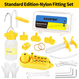 Kit <span class=keywords><strong>de</strong></span> Purgado <span class=keywords><strong>de</strong></span> <span class=keywords><strong>Frenos</strong></span> para Bicicleta <span class=keywords><strong>de</strong></span> Montaña TOOPRE, Herramienta <span class=keywords><strong>de</strong></span> Reparación <span class=keywords><strong>de</strong></span> <span class=keywords><strong>Frenos</strong></span> <span class=keywords><strong>de</strong></span> Disco Hidráulicos para Bicicleta <span class=keywords><strong>de</strong></span> Carretera, Compatible con SRAM, <span class=keywords><strong>SHIMANO</strong></span>, MAGURA, Avid, XTECH, ZOOM - Product Image 2