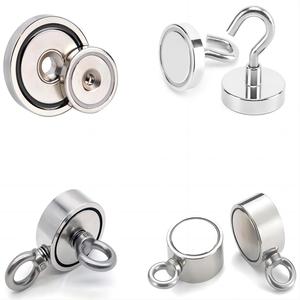 Mạnh Mẽ Nam Châm Vĩnh Cửu Công Nghiệp Vật Liệu Từ Tính Nhiệm Vụ Nặng Nề Kéo Lực Lượng 80Kg-200Kg Phục Hồi Dây Eyebolt Câu Cá Nam Châm - Product Image 6