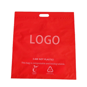 Sacs à provisions en plastique découpés à l'emporte-pièce pour les petites entreprises - Product Image 3